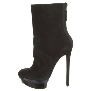 Brian Atwood | Suede Mid-Calf Platform